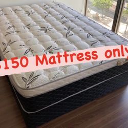 new orthopedic Pillow top mattresses Colchones nuevos ortopédicos pillow top   Queen size  $150 - $210 With Box Spring   Full size  $140 - $200 With B