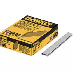 DEWALT 3/4 in. x 7/32 in. 18-Gauge Glue Collated Narrow Crown Staples (5,000 per Box)=Dew-136