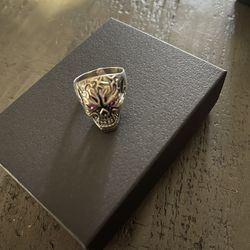 New mens ring sterling silver