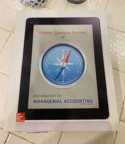 Introduction to Managerial Accounting textbook