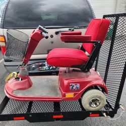 Mobility Scooter with Charger and New Batteries