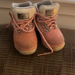 Toddler Pink Timberlands