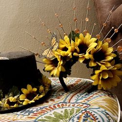 Flower Crown And Hat