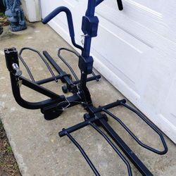 Fits 1 1/4" Or 2" Hitch Mount Platform 2 - Bike Rack With Keys 
