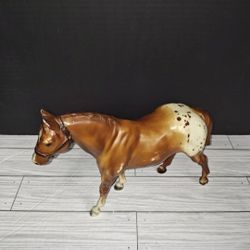 Vintage 1970s Breyer Molding Co Horse Classic Appaloosa Mare Collectible Toy USA
