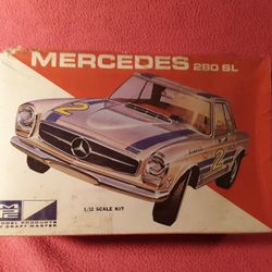 1969 Unopened Mercedes Model Car Kit