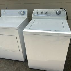 GE  Washer and Dryer Set - Barely used, only has some scratches on dryer from moving it to the garage. This set came with the new build home and I dec