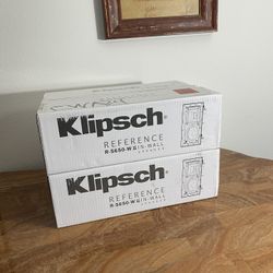 Klipsch R-5650-Wii In Wall Speakers (pair) New In Box .