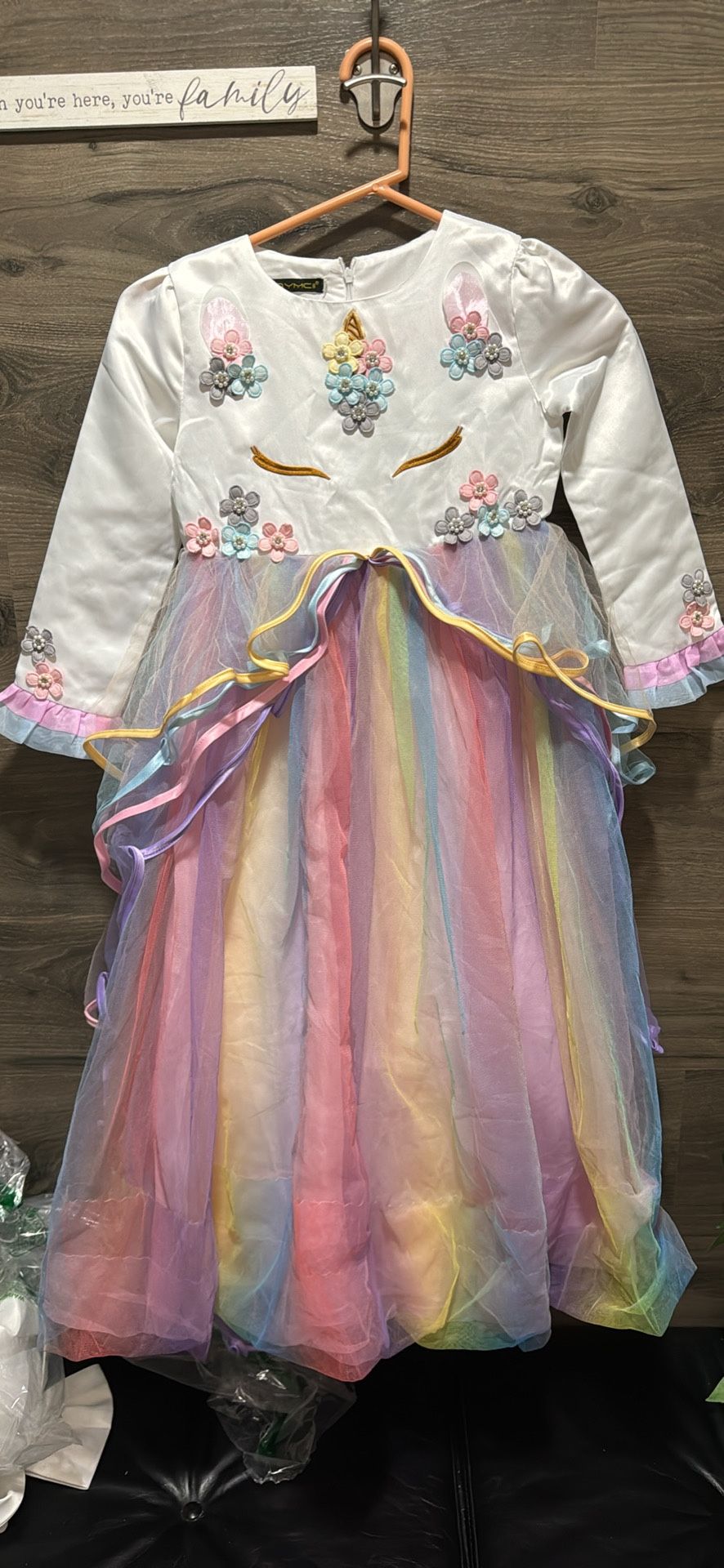Birthday Girl Unicorn Dress