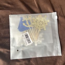 Nautical Cupcake Toppers
