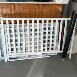 Baby Crib - White