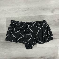 Black Womens Bebe Shorts 2XL