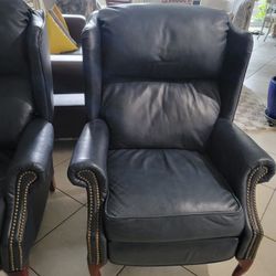 Recliner leather chair