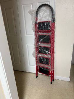 5 Step Folding Ladder