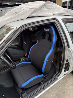New Sparco R100 Race Seats with GR86 Brackets