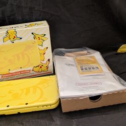 New Pikachu 3DS XL Complete In Box