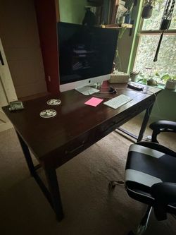 Real Wood Desk , Heavy -Duty