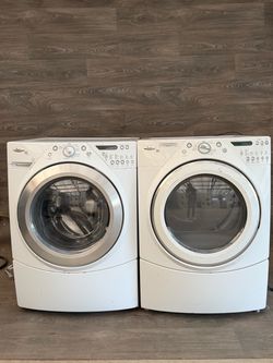 Whirlpool washer and dryer
