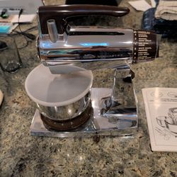 Sunbeam Mixmaster, Chrome Finish 