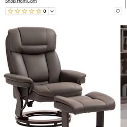 PERFECT CONDITION - Reclining Chair & Ottoman 