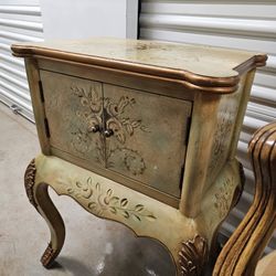 Antique Table And Chair 