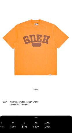 Supreme X Goodenough SS25