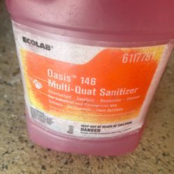 Ecolab  Oasis 146 Multi Quat Sanitizer 
