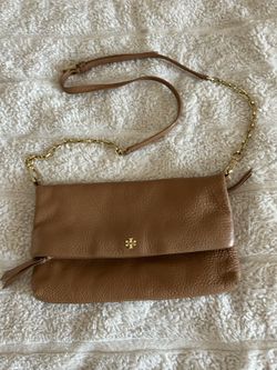 Tory Burch Brown Leather Crossbody