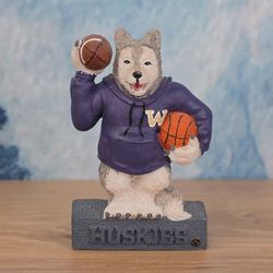 UW Huskies University of Washington Husky Football Basketball Magnet