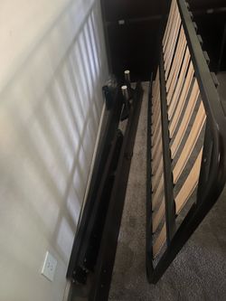 Twin bed frame no matress.