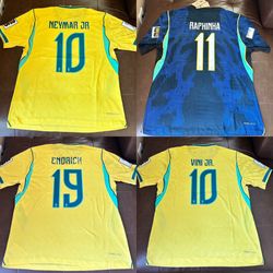 Brazil player version World Cup 26 jersey