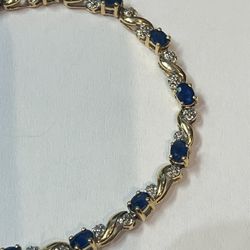 14k Gold Bracelet #109436-1 MJ