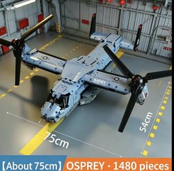 2026 3D Mechanical Aircraft Interlocking Block Model, 1486 PCS Static ABS Plastic Buildable Mechanical Brick-Build Toy, Kids' Educational Game, Parent