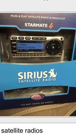 Sirius satellite radio