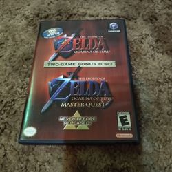 Legend Of Zelda GameCube 2 Disc