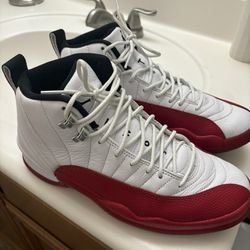 Jordan 12s Cherry Red Size 9