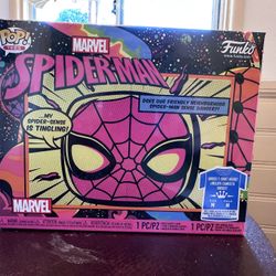 Black light Spider-Man Funko Sealed