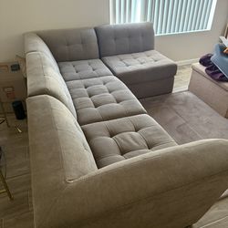 Living Spaces Modular Couch