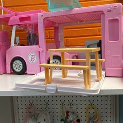 Barbie Pink 3 In 1 Camper