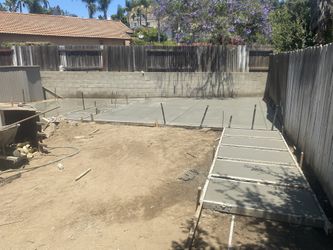 Concrete And Landscape Instalation