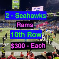 Seahawks Rams Tickets 