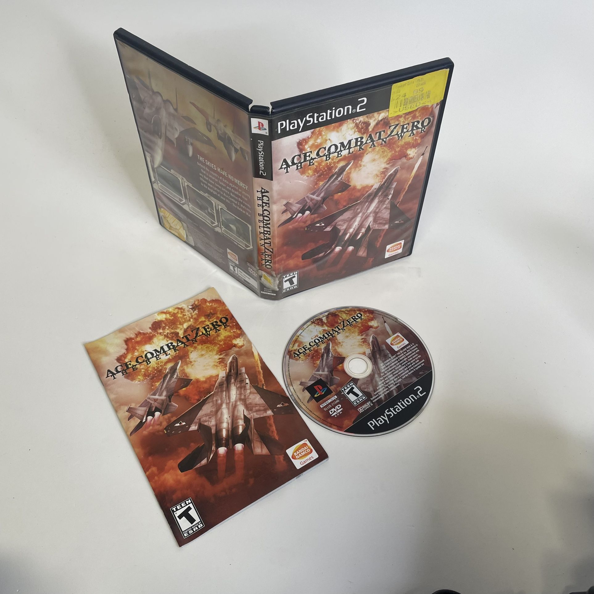 Ace Combat Zero The Balkan War PS2 Game