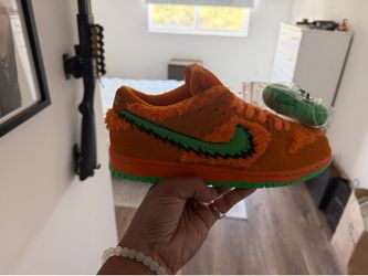 Nike dunk low SB Grateful Dead orange bear
