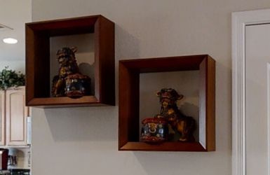 Shadow Boxes Dog Not Included