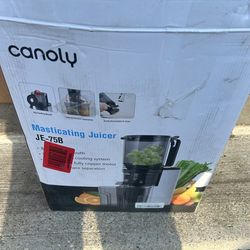 Canoly Masticating Juicer (Open Box)