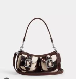 Cow Print Ashton Coach Purse