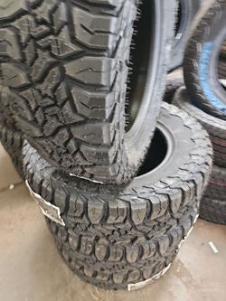 New set of tires 275 65 18 lt pegasus rtx
