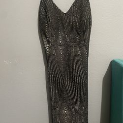 Black sparkle dress