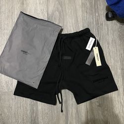 Essentials Shorts Color Black Size Small 
