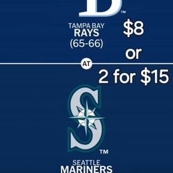 Seattle Mariners Vs Tampa Bay Rays Tuesday August 27, 2024